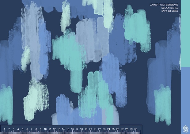 LOKKER POINT Membrane Design #PASTEL NAVY