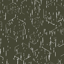 LOKKER POINT TPU REFLECTIVE DESIGN HEXAGONS MOSS