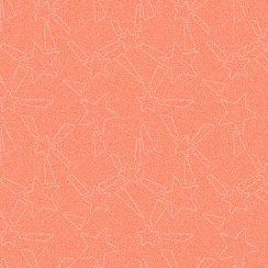 FLEECE 240 EMBO SHINING STARS APRICOT NEON