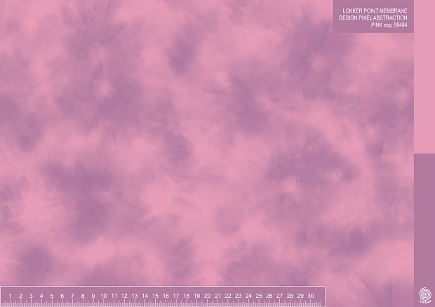 LOKKER POINT MEMBRANE DESIGN PIXEL ABSTRACTION PINK