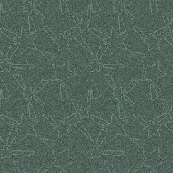 FLEECE 240 EMBO SHINING STARS GREY GREEN