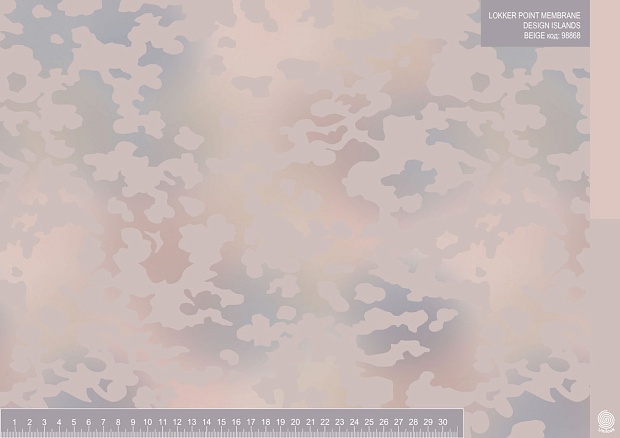 LOKKER POINT Membrane Design #ISLANDS BEIGE
