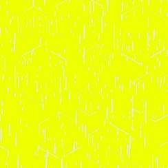 LOKKER POINT TPU REFLECTIVE DESIGN HEXAGONS LEMON NEON
