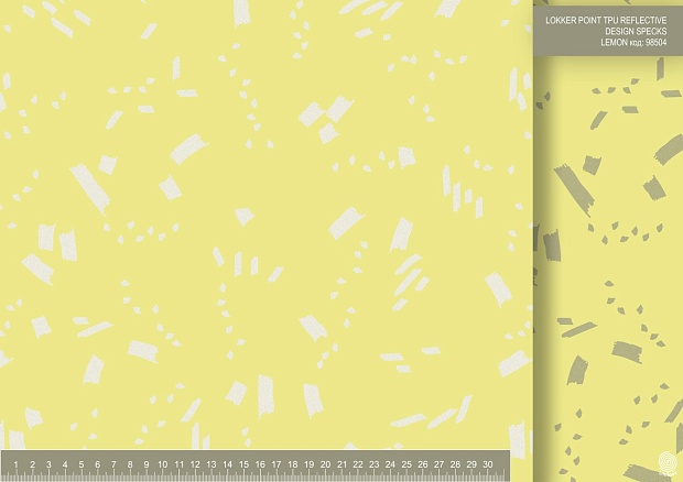 LOKKER POINT TPU REFLECTIVE DESIGN SPECKS LEMON