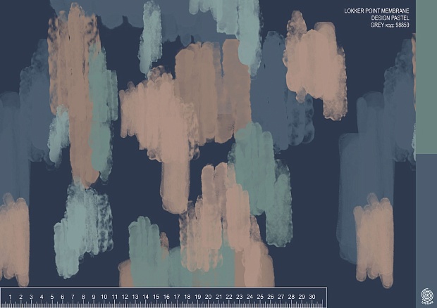 LOKKER POINT Membrane Design #PASTEL GREY