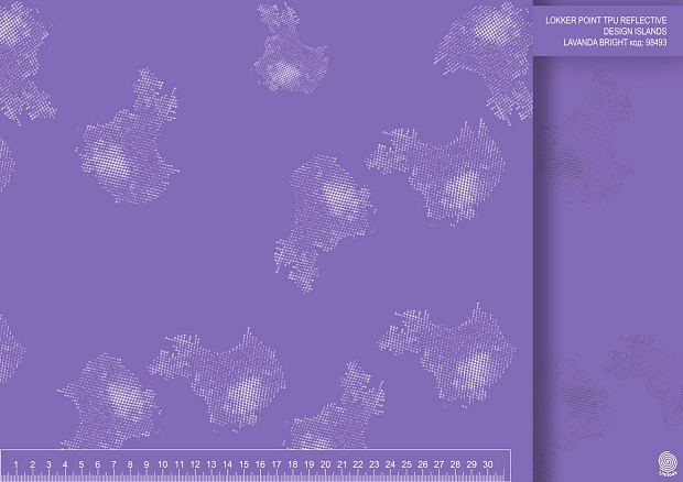 LOKKER POINT TPU REFLECTIVE DESIGN ISLANDS LAVANDA BRIGHT