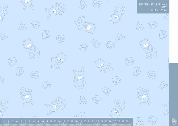 FITSYSTEM STYLE DESIGN A BABY BLUE