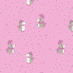 LOKKER POINT Membrane Design #HEDGEHOG PINK