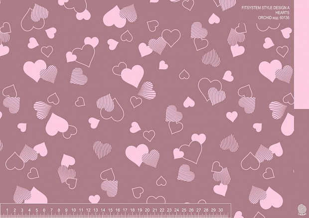 FITSYSTEM Style Design A HEARTS ORCHID