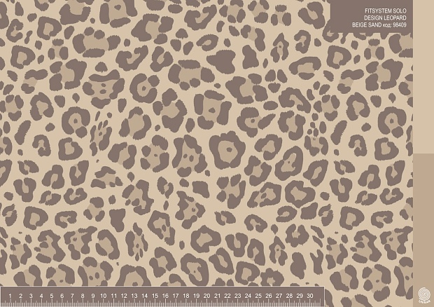 FITSYSTEM SOLO DESIGN LEOPARD BEIGE SAND