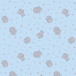 FITSYSTEM Style Design A BABY FRIENDS BLUE